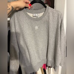 Adidas cropped crewneck